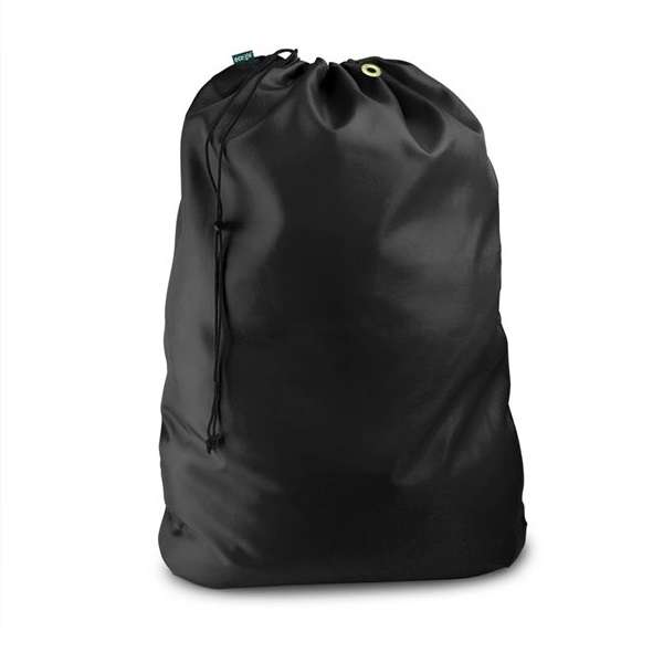 Drawstring Laundry Bag Black 30 inches x 40 inches