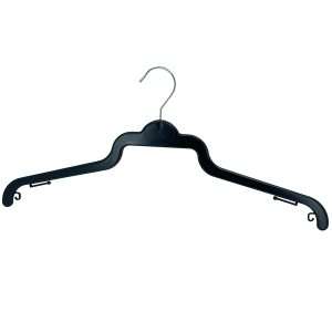 Plastic Shirt Hangers 45cm wide Black Great Value Box of 325!