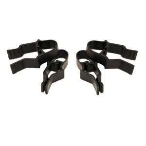 Plastic skirt clips