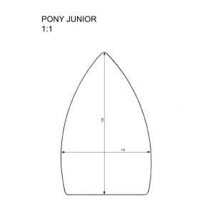 Pony Junior iron shoes