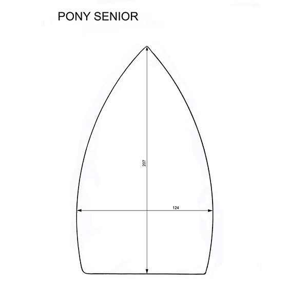 Pony Senior iron shoes
