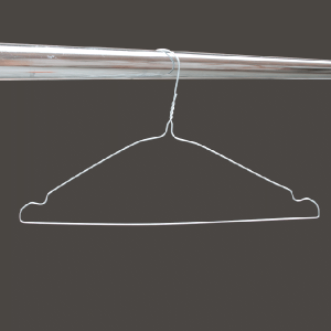 Silver Notched Wire Hangers Premium MEVO Brand in Great Value boxes of 500!