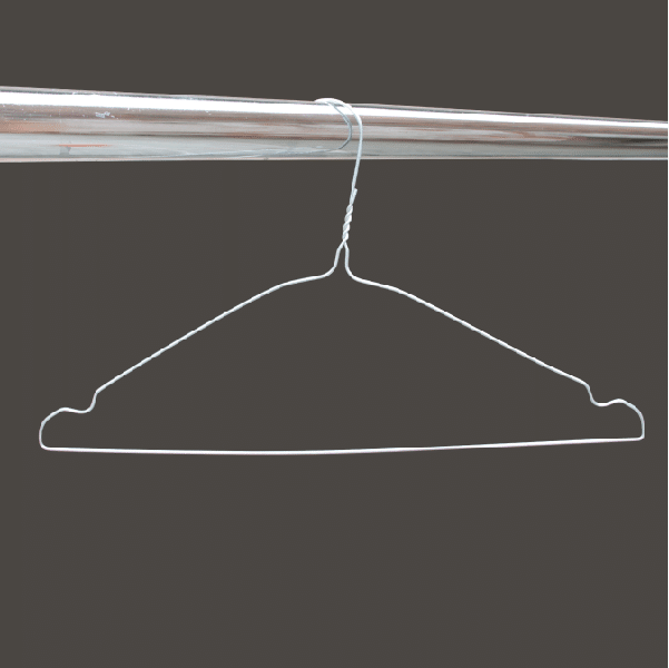 Silver Notched Wire Hangers Premium MEVO Brand in Great Value boxes of 500!