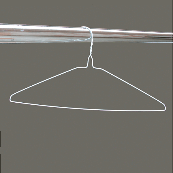 White Plain Wire Hangers 16" at Great Prices!